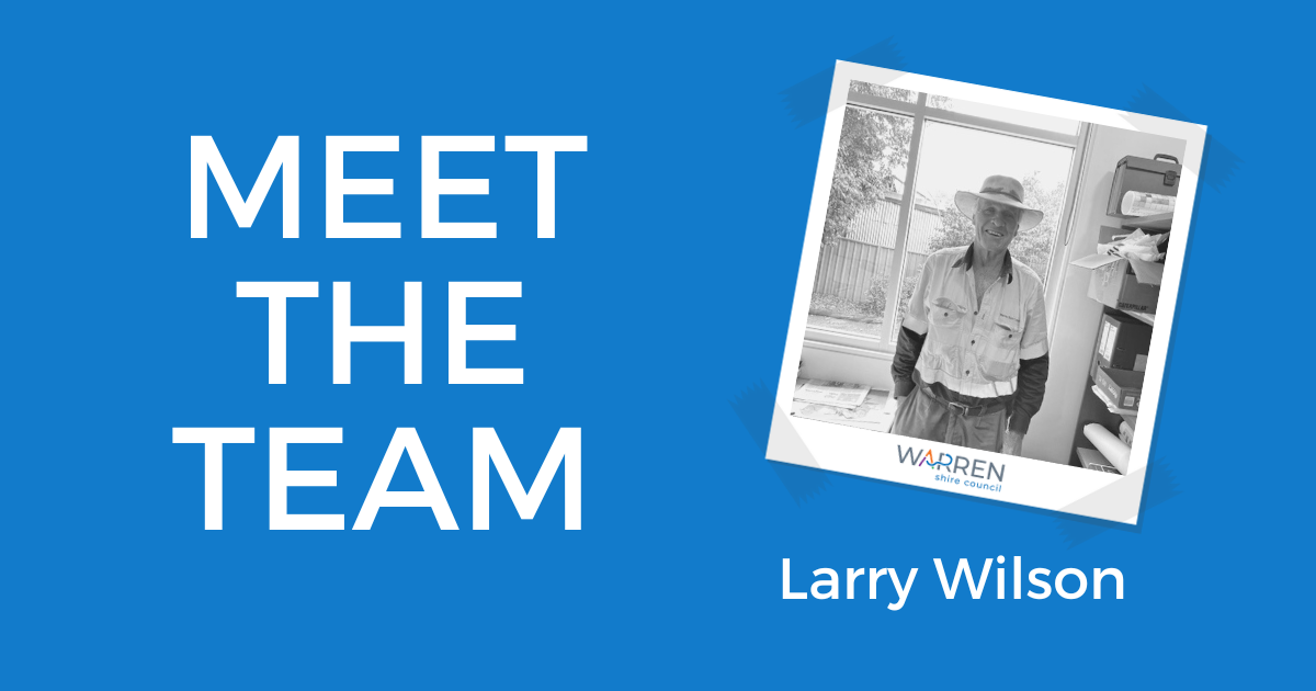 MEET THE TEAM -  Larry Wilson  - Post Image